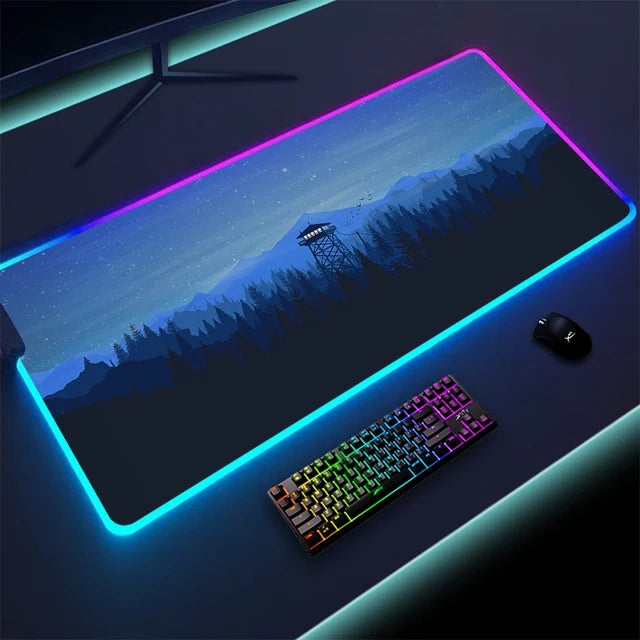 Tapis de Souris Lumineux à LED