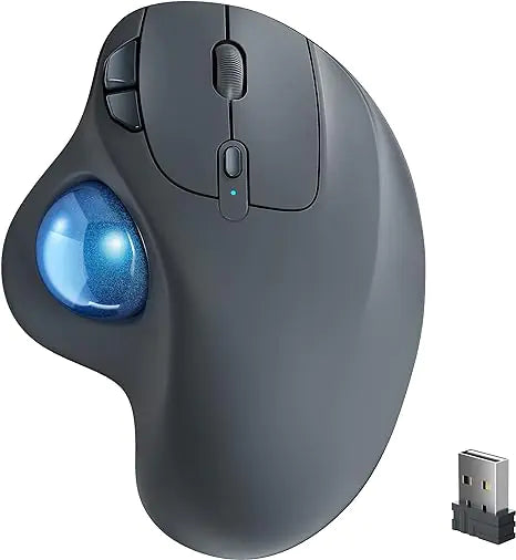 Souris Ergonomique à Trackball Sans Fil