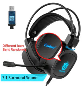 Casque de jeu 7.1 Son Surround Virtuel pour Gamers