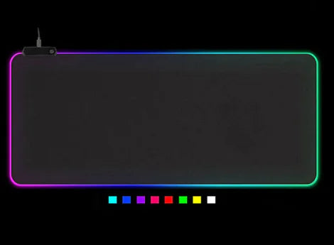 Tapis de Souris Lumineux LED RGB