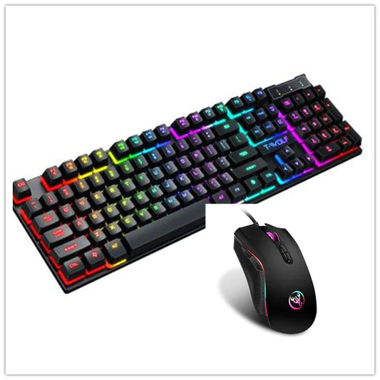 Clavier de jeu USB filaire RGB avec touches flottantes